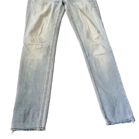 Rag & Bone the Dre denim cropped distressed hem jeans size 24 - Picture 6 of 6